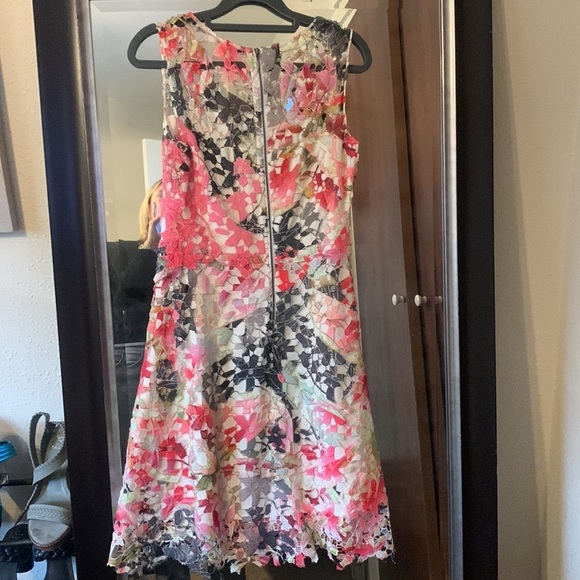 Elie Tahari dress. Woman’s size 2 small. Lace overlay. - Picture 7 of 8